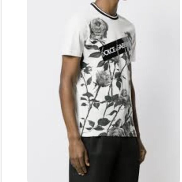 DOLCE & GABBANA Logo Tape Printed T-Shirt -can be UNISEX - Picture 12 of 12